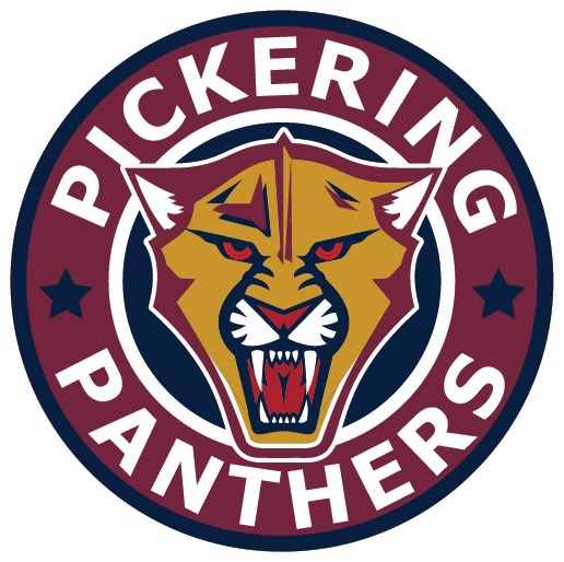 Pickering Panthers 2016-Pres Primary Logo iron on transfers for clothing